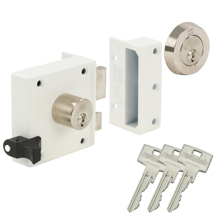 Nemef/Lips oplegslot 4154 wit – DR1 – DIN links SKG2