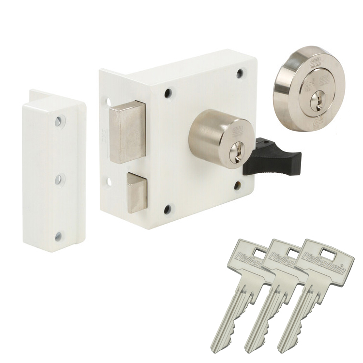 Nemef/Lips oplegslot 4154 wit – DR2 – DIN rechts SKG2