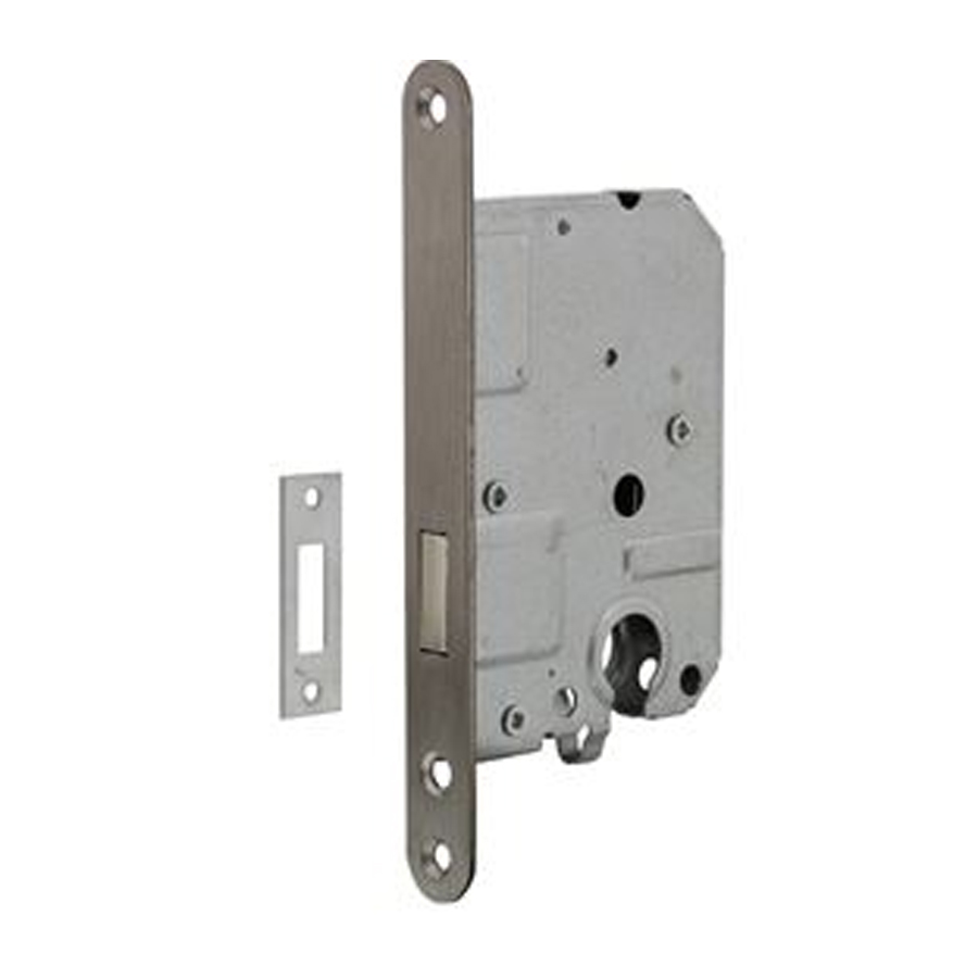 Kastslot cilinder DX RVS afgerond 1200 serie