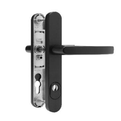 Kerntrekbeslag Dieckmann kruk/kruk smaldeurbeslag D2000/045 zwart F14