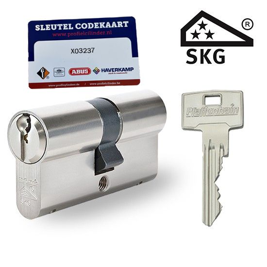 4x gelijksluitende cilindersloten Pfaffenhain ZS31E SKG3 - Afbeelding 2
