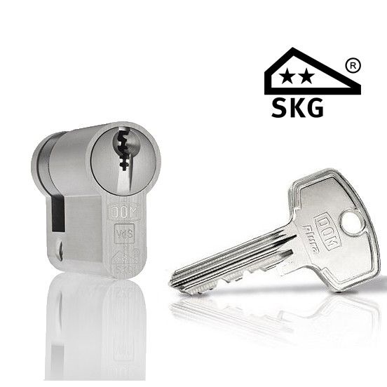 4x gelijksluitende cilindersloten Dom Plura SKG2 - Afbeelding 3