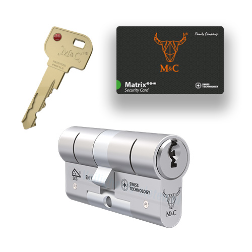 1x cilinderslot M&C Matrix SKG3