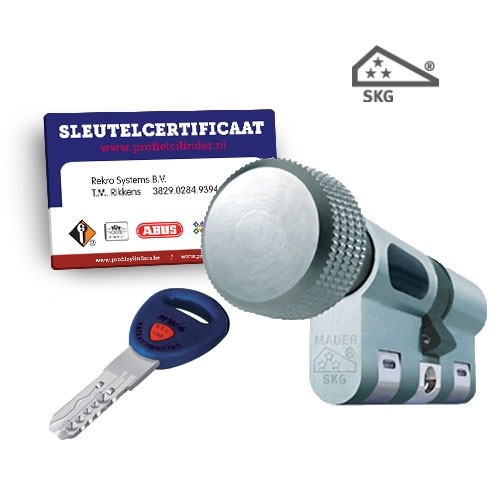 Nabestellen cilinderslot Mauer New Wave 4 knopcilinder SKG3