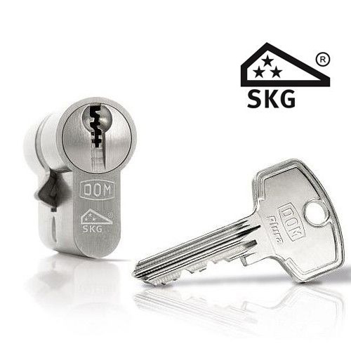 7x gelijksluitende cilindersloten Dom Plura SKG3 - Afbeelding 2