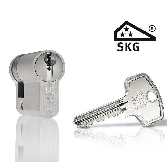 8x gelijksluitende cilindersloten Dom Plura SKG3 - Afbeelding 3