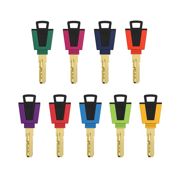 3x gelijksluitende cilindersloten M&C Color+ SKG3 - Afbeelding 7