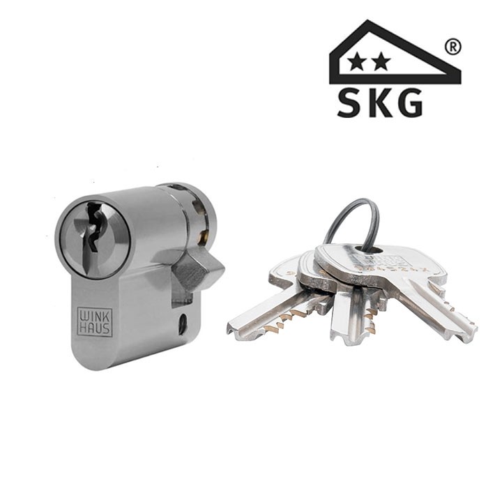 Cilinderslot Winkhaus XR halve cilinder SKG2 - Afbeelding 2