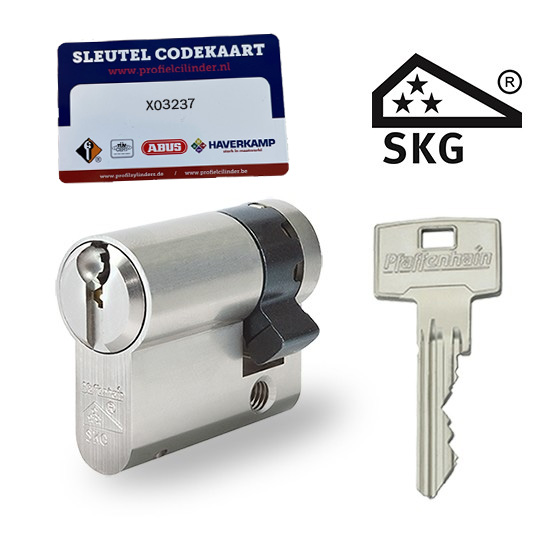 Cilinderslot Pfaffenhain SKH/ZS31E SKG3 halve cilinder - Afbeelding 2