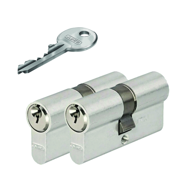 2x gelijksluitende cilindersloten Abus B05
