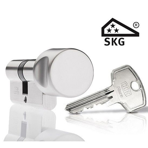 Cilinderslot Dom Plura SKG3 knopcilinder - Afbeelding 2