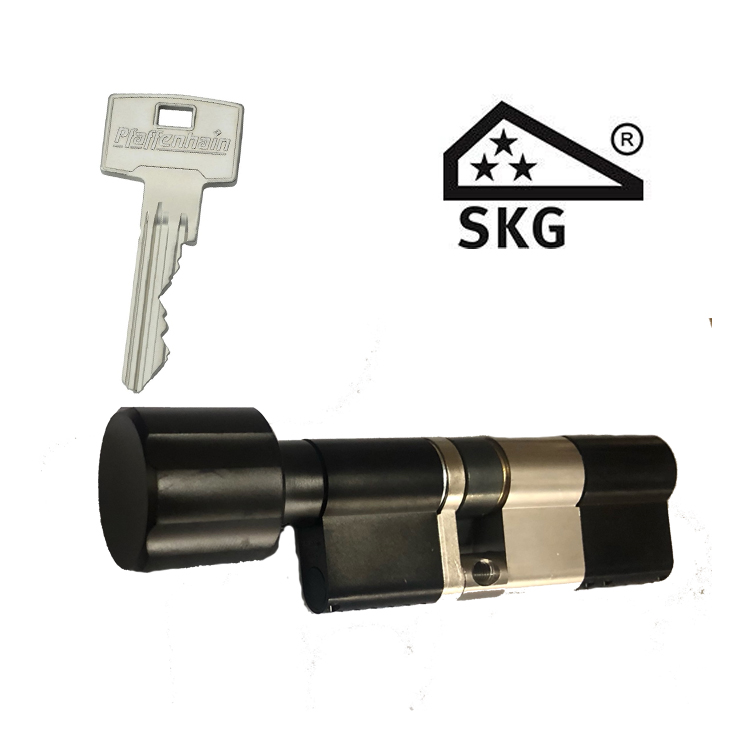 Cilinderslot Pfaffenhain EA zwart SKG3 knopcilinder F14 - Afbeelding 3