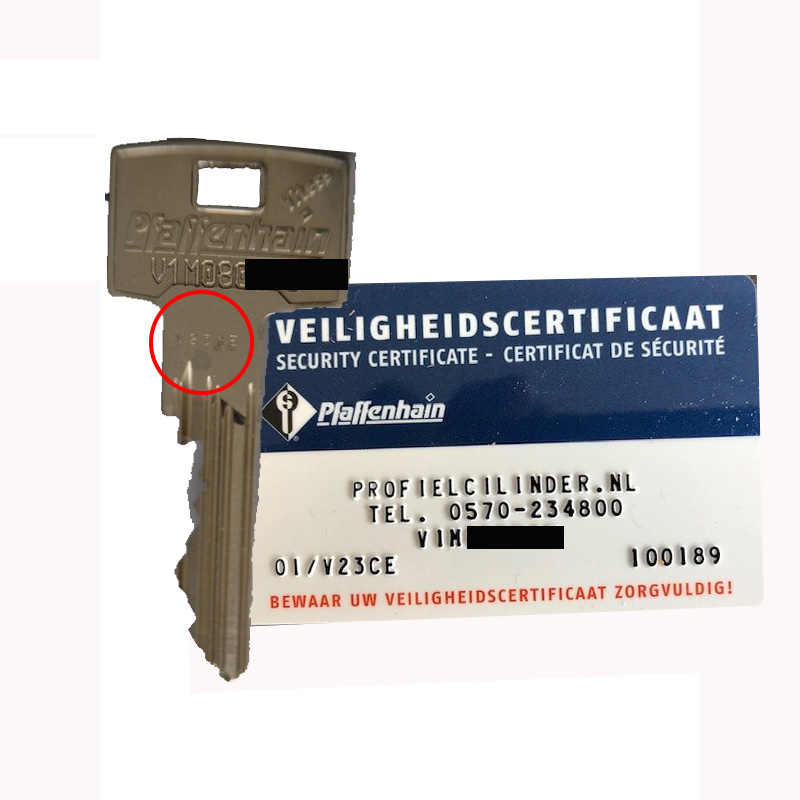 Nabestellen sleutel Pfaffenhain Vitess SKG3 - Afbeelding 2
