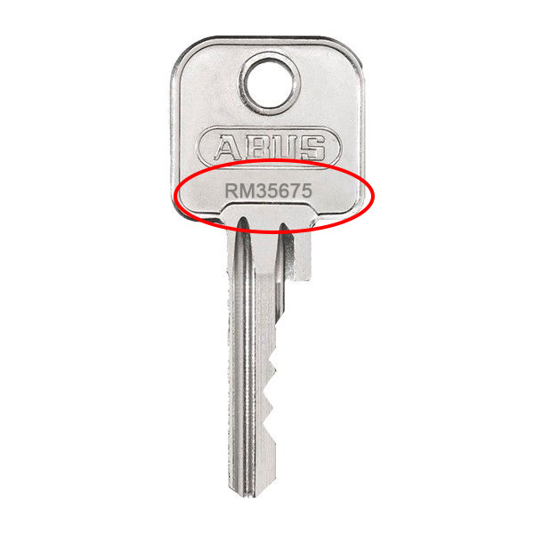 Nabestellen sleutel Abus E60 SKG2 - Afbeelding 2