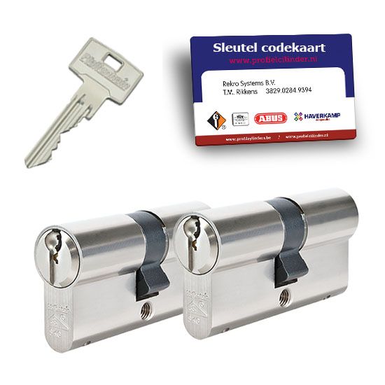 2x gelijksluitende cilindersloten Pfaffenhain ZS31E SKG2
