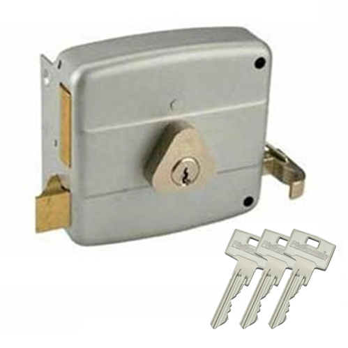 Cisa oplegslot met vaste staartcilinder 25mm Pfaffenhain EA – DR2 – DIN rechts