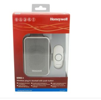 Honeywell Home DC313NP2 - Draadloze deurbel - Wit - Met slaap/stille modus - Afbeelding 2