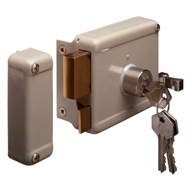 Yale oplegslot 635 DM60 vaste cilinder DR2 DIN Rechts