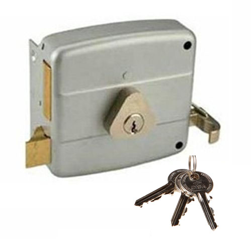 Cisa oplegslot met vaste staartcilinder 25mm – DR2 – DIN rechts