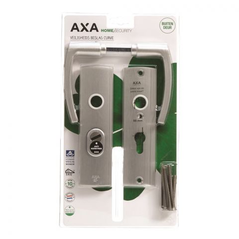 Axa Curve Plus kort Veiligheidsbeslag kruk Blok PC55 anti-kerntrek SKG3 OUTLET