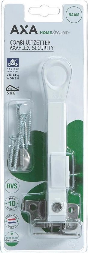 AXA Veiligheids combi-raamuitzetter AXAflex Security wit OUTLET