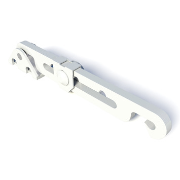 SECUMAX Raamuitzetter 721 Binnendraaiend wit OUTLET