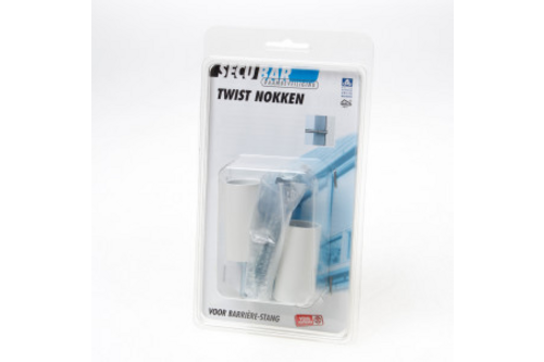 Twist staal nokken (set van 2) tbv Twist buis OUTLET