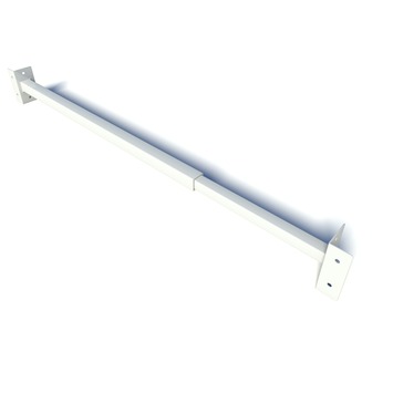 SecuBar barrièrestang Single RAL 9010 (Wit) SKG 2-sterren 60-100 cm OUTLET