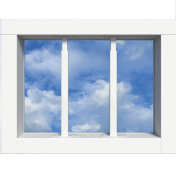 SecuBar barrièrestang Duo RAL 9010 (Wit) SKG 2-sterren 31-55 cm OUTLET - Afbeelding 2