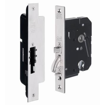 NEMEF veiligheidsslot 4109 zelfsluitend haakschoot SKG 2-sterren Doorn 50mm PC 55mm OUTLET - Afbeelding 3