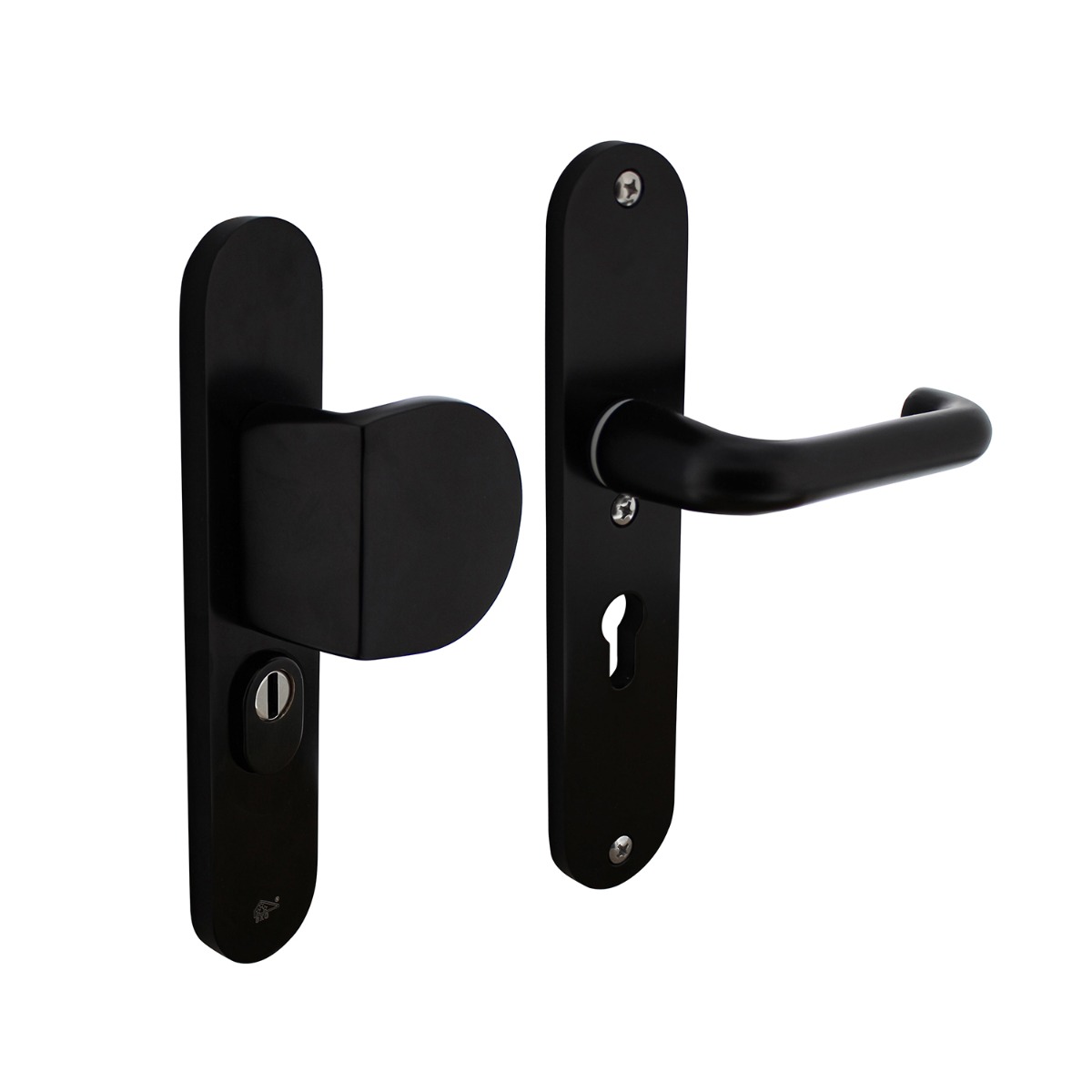 OUTLET Intersteel kerntrekbeslag greep/kruk veiligheidsbeslag zwart PC72