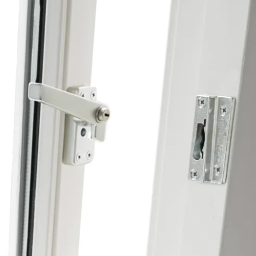 Veiligheids raamsluiting 3319 Linksdraaiend Opbouwsluitkom Aluminium - Afbeelding 2