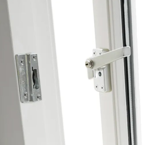 Veiligheids raamsluiting 3319 Rechtsdraaiend Opbouwsluitkom Aluminium - Afbeelding 2