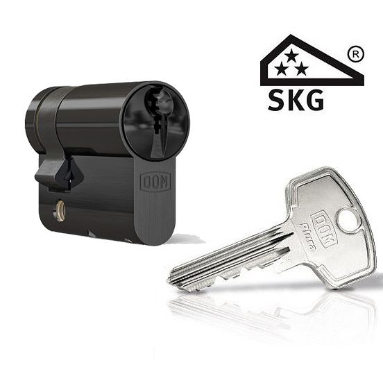 8x gelijksluitende cilindersloten Dom Plura SKG3 - Afbeelding 6