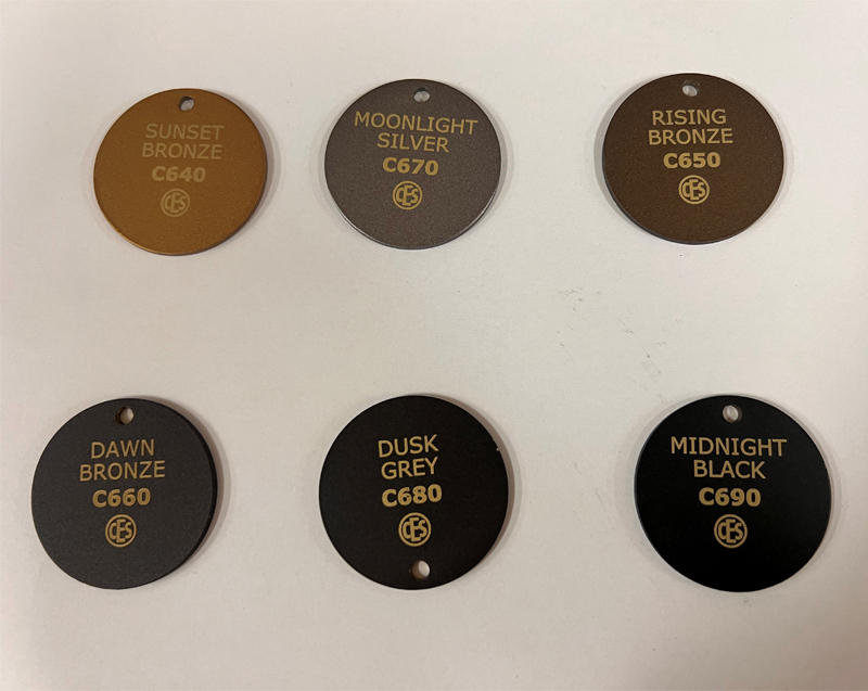 6x gelijksluitende cilindersloten CES NPR6 SKG3 Flavours collectie - Afbeelding 4