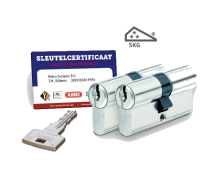 Cilinderslot Wavy Line Pro SKG3 dubbele cilinder gelijksluitend (2x)